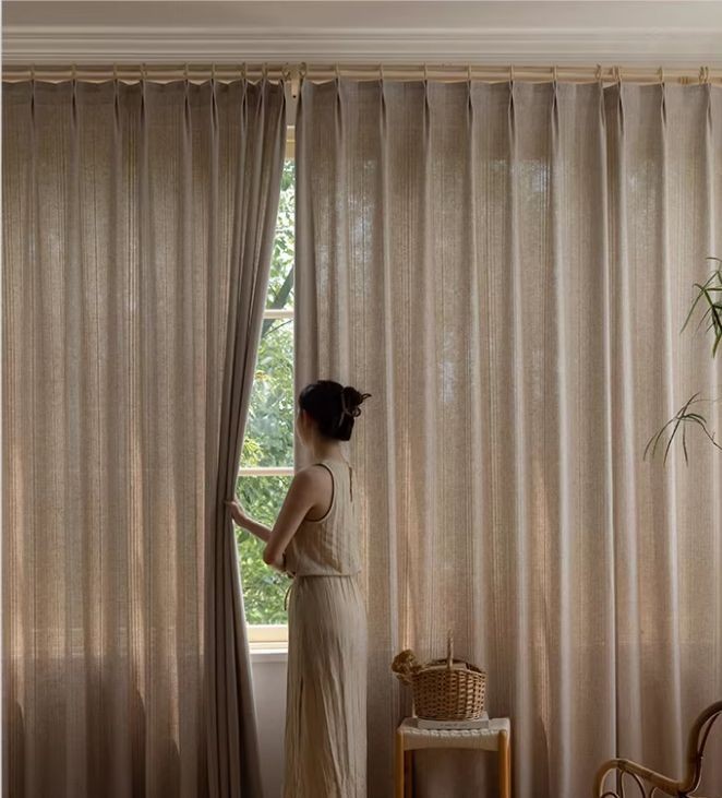 Cotton Lined Linen Curtains best