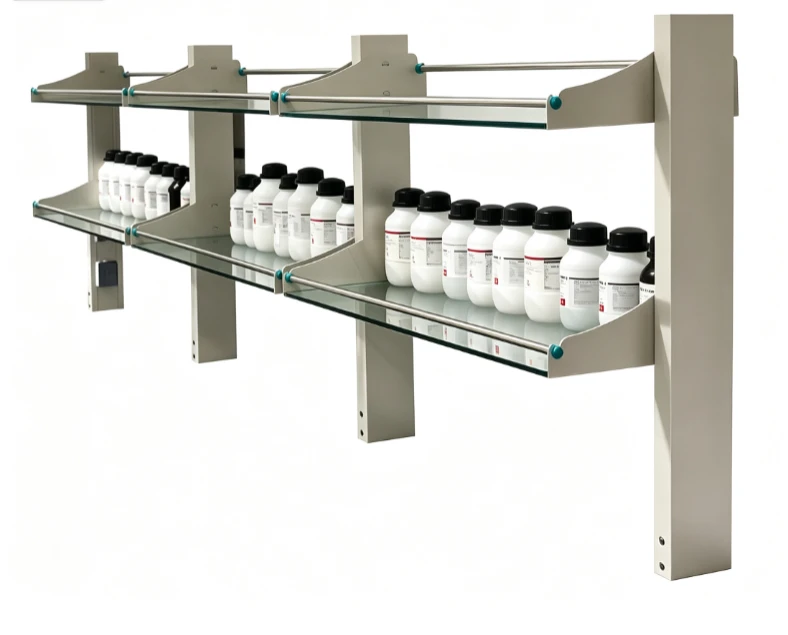 Lab Reagent Storage Rack