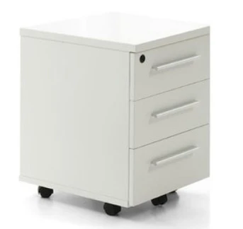 Mobile Pedestal With Three Drawers factory
