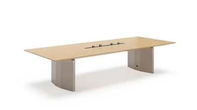 Solid Oak Conference Table