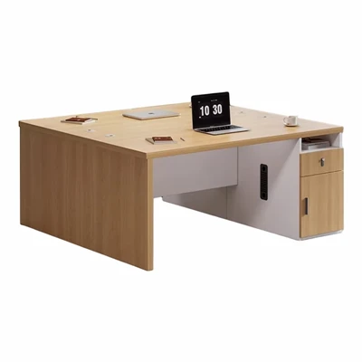 Wooden Panel Staff Table
