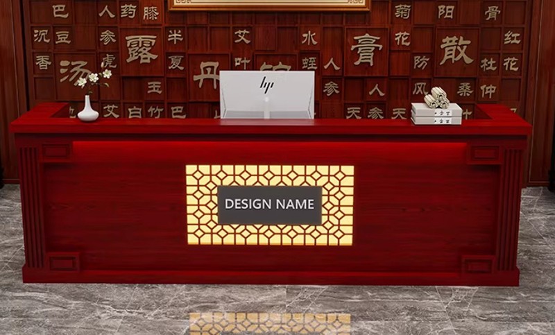Solid Wood Reception Desk suppliers